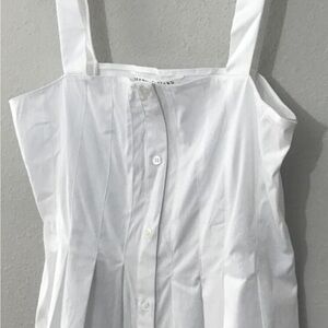 White Sleeveless Top